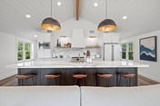 Designer Home w/ Lake Views, Fireplace & Balcony