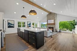 Designer Home with Upper Balcony & Lake Views